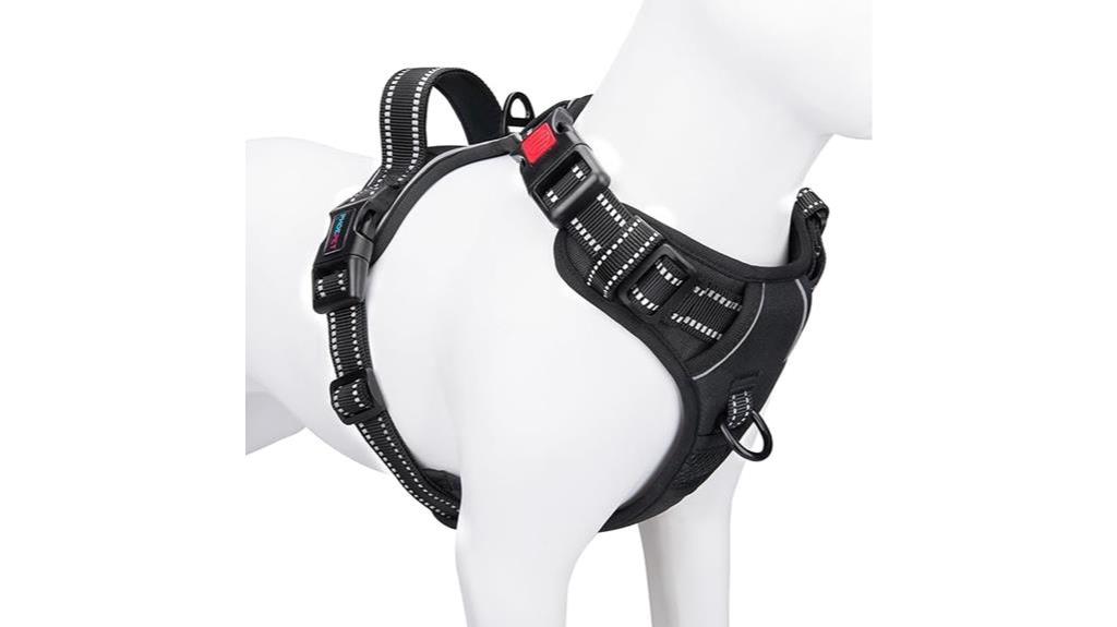 large breed reflective harness