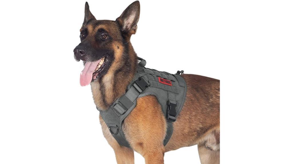 tactical dog training harness